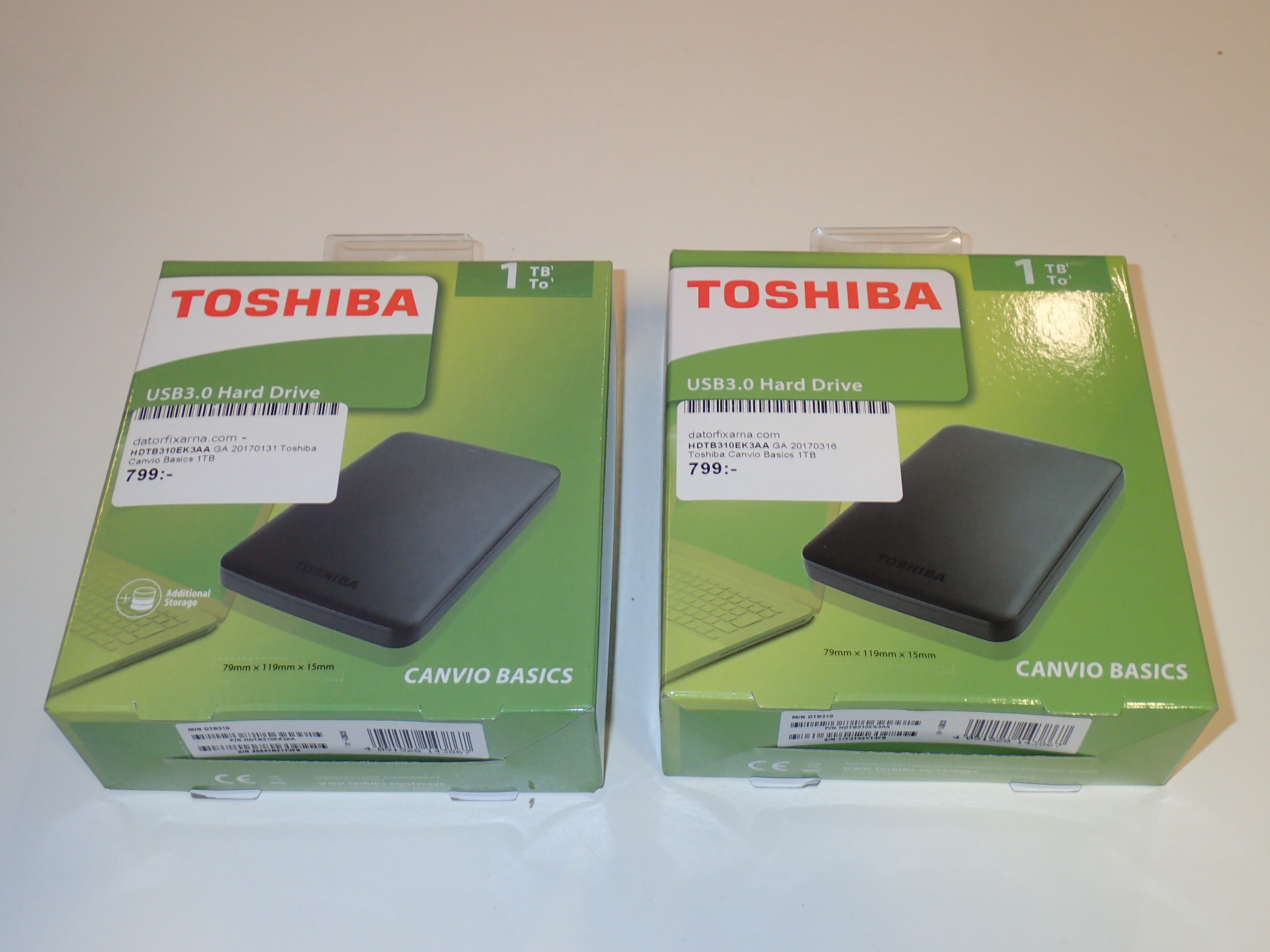 Toshiba 1TB External Hard Drive